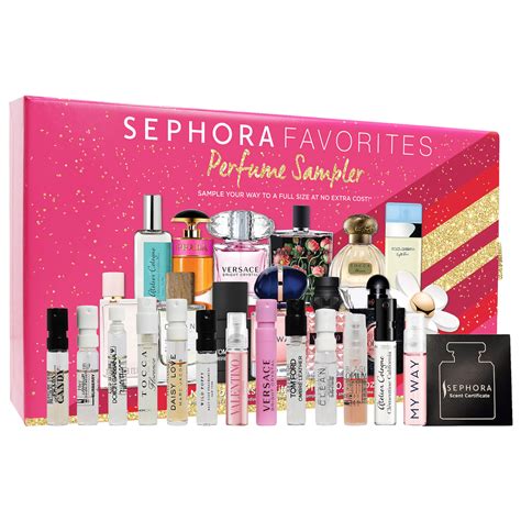 sephora perfume set with voucher.